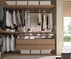 Dressing d'Angle Ouvert Personnalisable avec Éléments Modulables – Design Bois Moderne - 6
