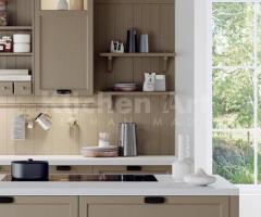Cuisine Bristol avec îlot couleur terre d'ombre naturelle style rustique scandinave - 3