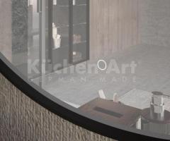 Salle de Bain Minimaliste avec Double Vasque Intégrée et Éclairage LED - 4