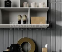 Salle de Bains moderne : Design Minimaliste avec Vasque Intégrée et Miroir R80