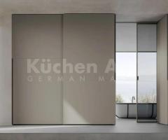 Armoire Coulissante Double Face avec Porte en verre Intégrée - 2