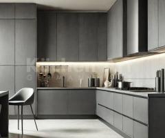 Façade Graphite Repro | Revêtement en Résine de Mélamine