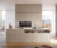 Cuisine Naturelle et Moderne | Îlot Granit-Beige - 2