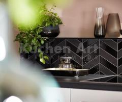 Cuisine en bois blanc satin – Élégance moderne & confort absolu - 6