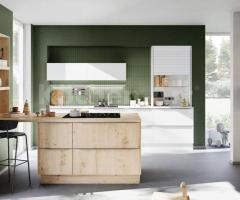 Cuisine moderne en chêne d'été clair & blanc | Élégance scandinave - 2