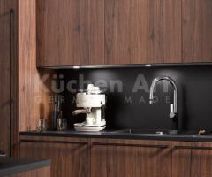 Cuisine BALI Noyer & LASER SOFT Noir