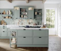 Cuisine BRISTOL eucalyptus | L'élégance rétro-moderne à l'état pur