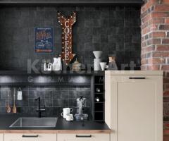 Cuisine rustique magnolia et bois – ROMA Magnolia crème - 5
