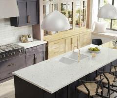 Plan de travail en granit Siberia | Design naturel et lumineux