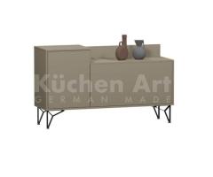 Buffet moderne ombre naturelle | Design minimaliste sur pieds