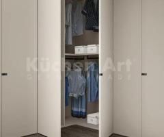 Armoire avec dressing d’angle Atelier – Rangement d’exception pour chambre moderne - 3