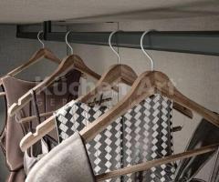 Dressing d’angle Up&Down avec armoire double face – Élégance sobre & rangement optimisé - 5