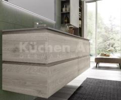 Salle de bains contemporaine bois clair et visone | Élégance naturelle - 2